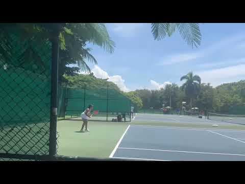 Video of Paula Cedano Tennis 