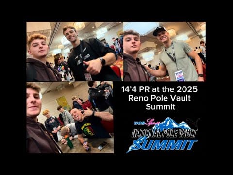 Video of 14’4 @ Reno Pole Vault Summit - PR