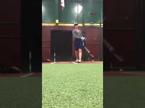 Video of Ian Wall'20 Hitting Skills Video Fall 2019