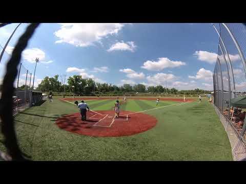 Video of 7 14 22 Max 2 strike hit vs Saginaw Gold at the TBR World Series Dayton, OH