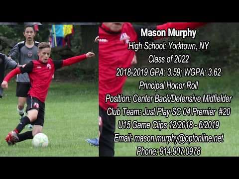 Video of Mason JPSC clips 12.2018 to 06.2019 NM