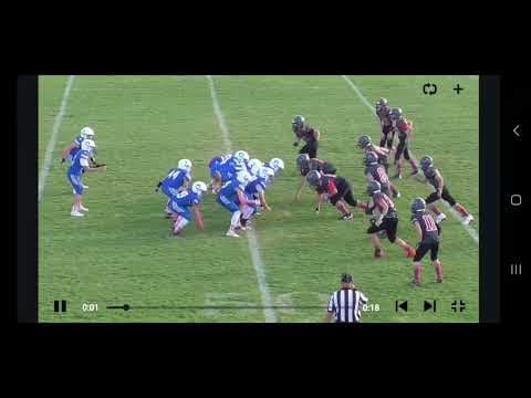 Video of Mason's 14U highlights - #6 RB