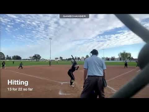 Video of Sophomore Year Hitting HIghlights