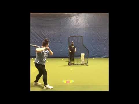 Video of Daytona Fowler hitting with Parkland coach Doug Earl 