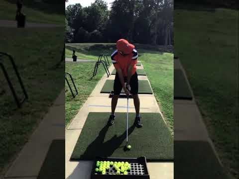 Video of Ryan's Golf Swing - Front View