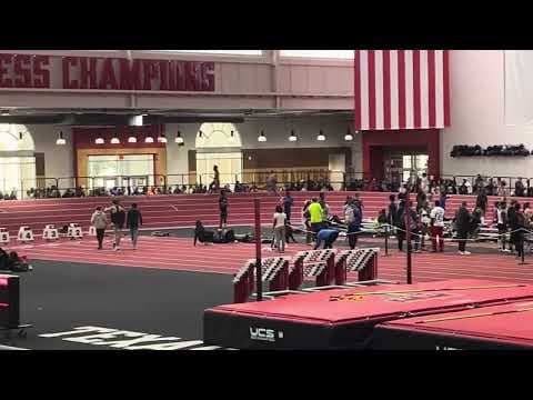 Video of Indoor 200M Lane 6 22.18