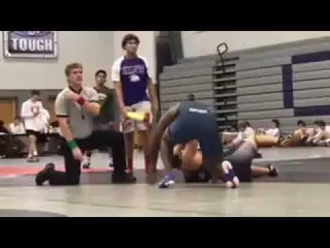 Video of Gerald Greaves Wrestling Highlight