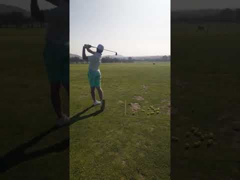 Video of 4 Iron Swing- Youtube Short- 08/25/2022