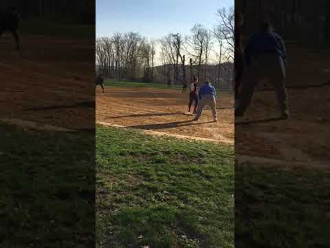 Video of Lina Fernandez (Left Field) Double Play