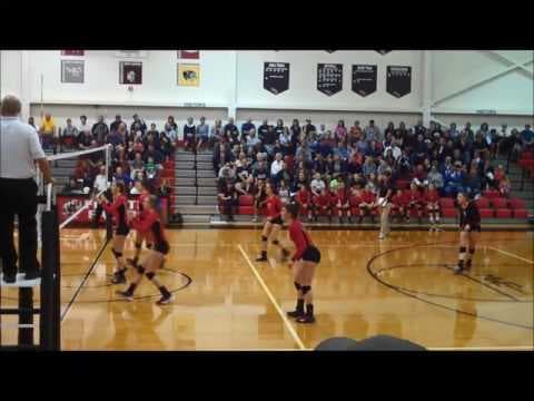 Video of Riley Woods Volleyball 2018 OH/DS Passing 06.13.16 