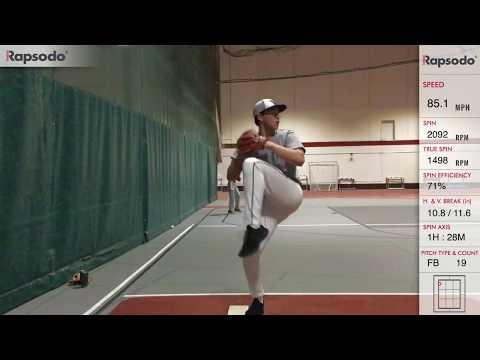 Video of Pitching Video 1