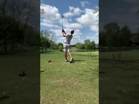 Video of 9 iron on course