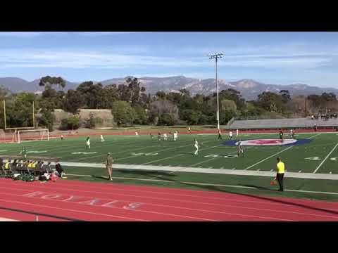 Video of Lucca Scibird's Assist Santa Barbara High School