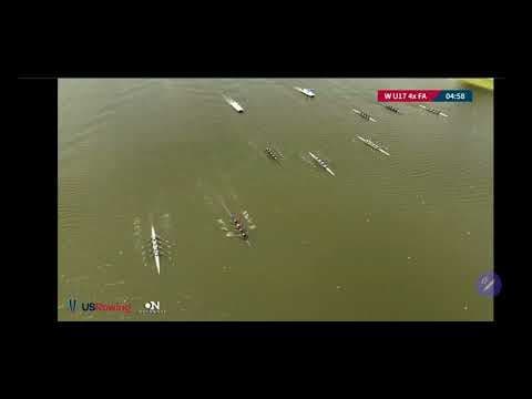 Video of US Rowing Youth National Championship W U17 4X Final 2025