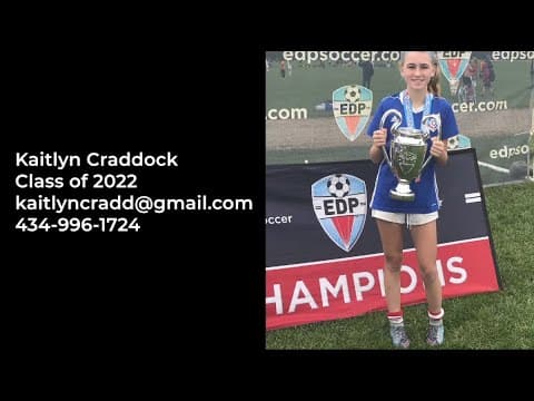 Video of Kaitlyn Craddock Highlight Reel