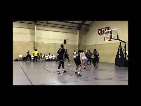 Video of 7’0 blocking demon class of 2025