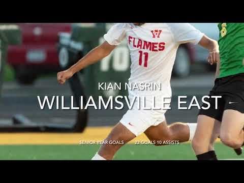 Video of Kian Nasrin Senior Year Soccer Highlights