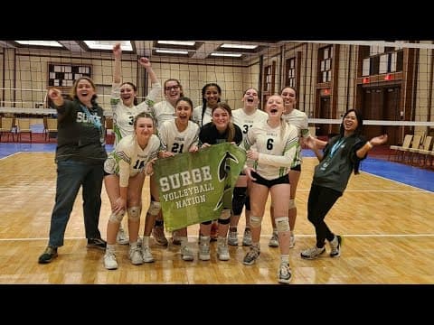 Video of 2024 Surge 16s Club Season