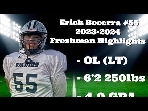 Video of Freshman Highlights