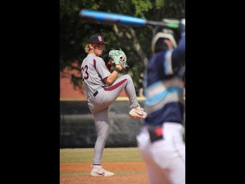 Video of STONEMAN DOUGLAS LHP PAYTON JAY PITCHING HIGHLIGHTS 2023 SPRING & SUMMER