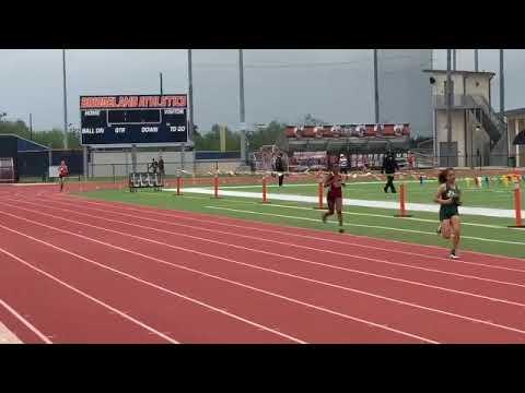 Video of Emma Elsbury Texas UIL 6A-District 15-16 Area 1600 M Silver Medalist 2021