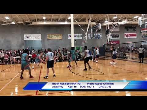 Video of Brock Hollingsworth AAU Highlights
