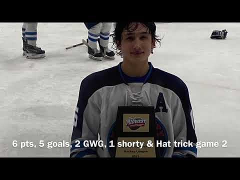 Video of Mason Johnston- Kansas City Jets HS Jr. State Tourney highlights 6pts, 5 goals, 2 GWG and 1 shorty