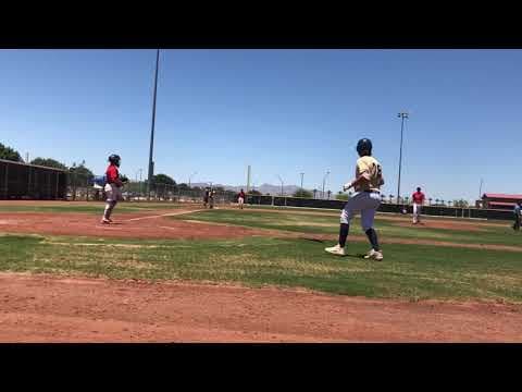 Video of Jd Mettham 2020 catcher triple 