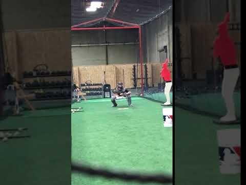 Video of Jacob Elias Catching Drills