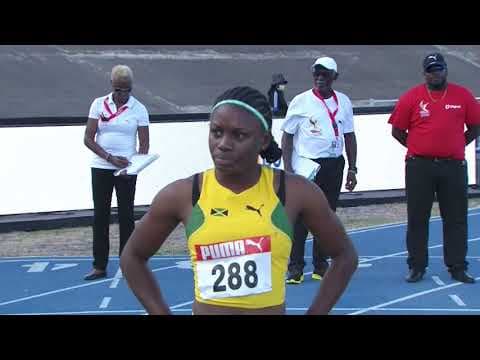 Video of U20 100m hurdles- CARIFTA Games 2022
