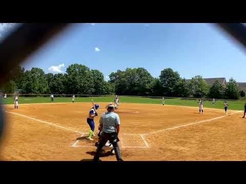 Video of Defense: Jill makes diving play at 3rd and gets up for the force out