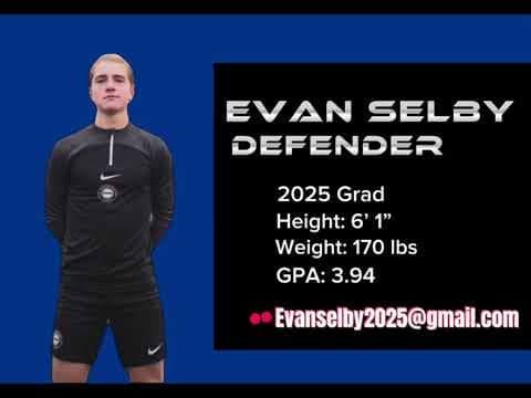 Video of Evan Selby 2025 Defender - Summer 2024