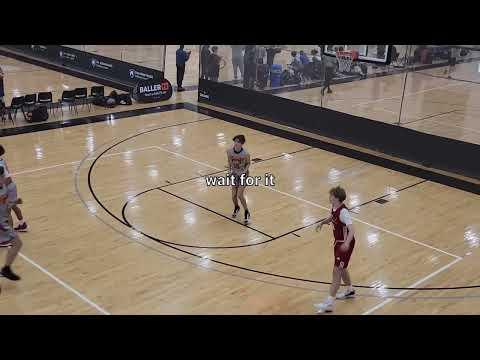 Video of Daniel Herzner - a 3 point bucket, defensive steal and slam dunk all within 25 seconds