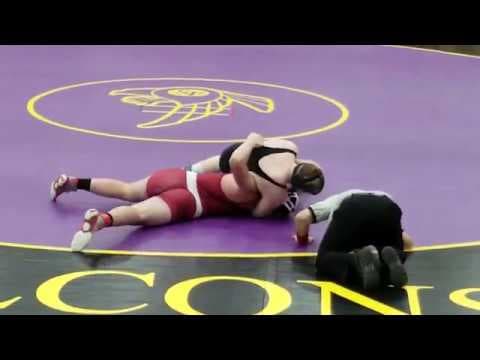 Video of Jacob Peacy'22, 195lb. WIAA Regionals - wrestleback for 2nd Feb. 9, 2019 
