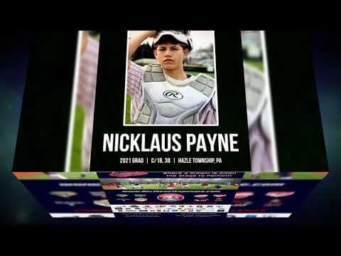Video of Nicklaus Payne - 2021 - C/1B - Hazleton Area