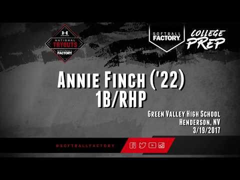 Video of Annie Finch 3/2017 skills video