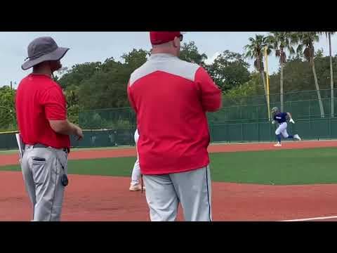 Video of Jhett Baserunning 2021 8th grade