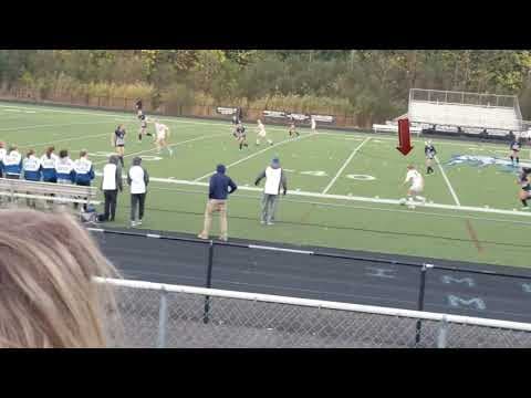 Video of RILEY POWERS 2023 F, CM - FRESHMAN STARTER NEWTOWN HIGH SCHOOL - FALL 2019