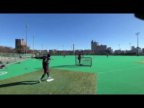 Video of Batting practice part 1