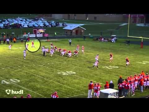 Video of 2014 Brett Pero Junior WR Varsity Football Highlights 