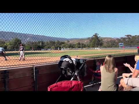 Video of Warning track shot triple
