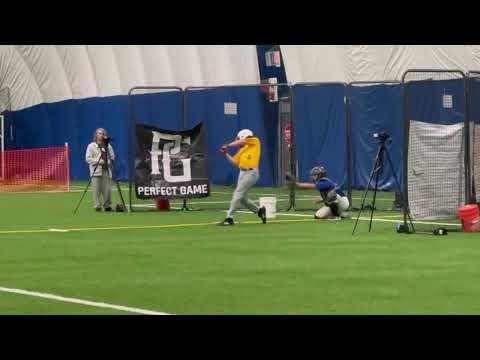 Video of Farris BP at Perfect Game Showcase