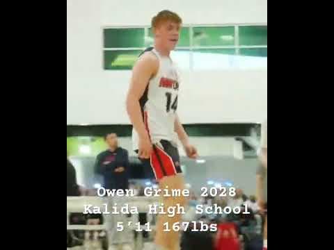 Video of Owen Grime 2028 NW Ohio