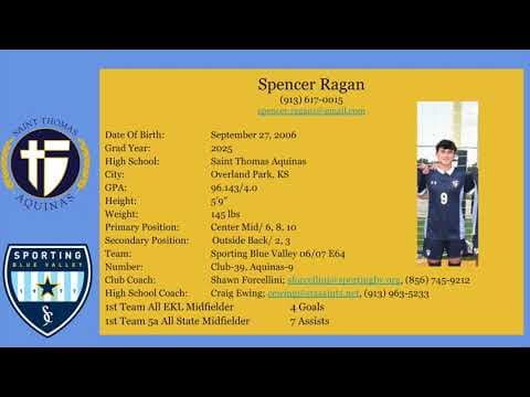 Video of Spencer Ragan (2025, Center Mid) 2024 Highlights