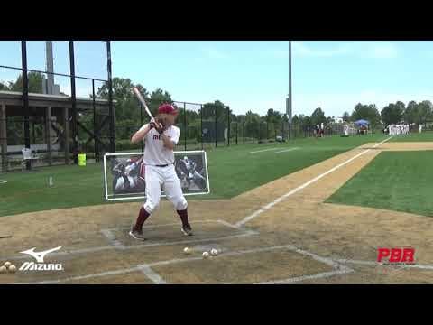 Video of PBR Scout Day hitting 7-13-21