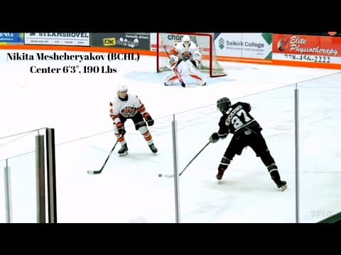 Video of N. Meshcheryakov, C, Blackfalds Bulldogs (BCHL)