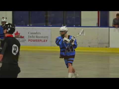 Video of Carson Theriault 2018 Jr. A box lacrosse Highlights