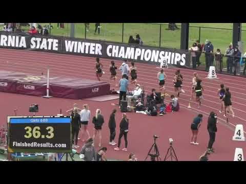 Video of Daniella Henderson, 600m - CA Winter Championships