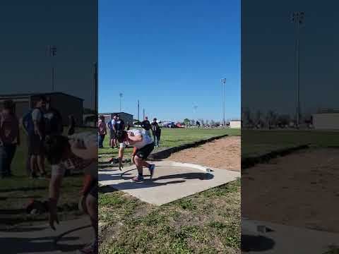 Video of Eric Flores-Shotput Fayetteville Track Meet