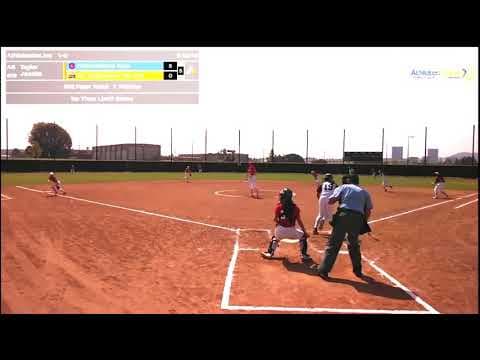 Video of Zoe King, Catching/Pitch Calling with Piper Reed